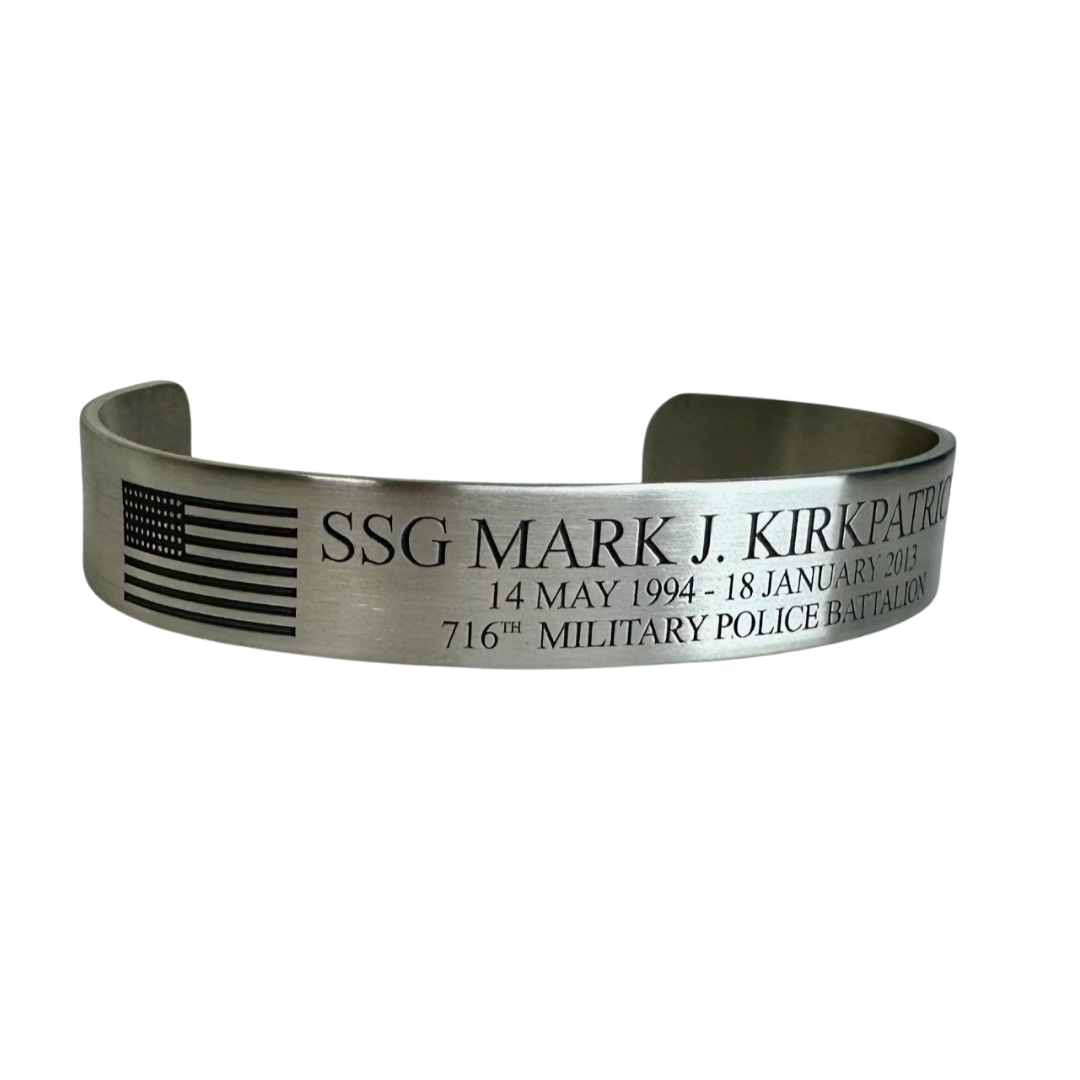 Military Memorial- Bracelet