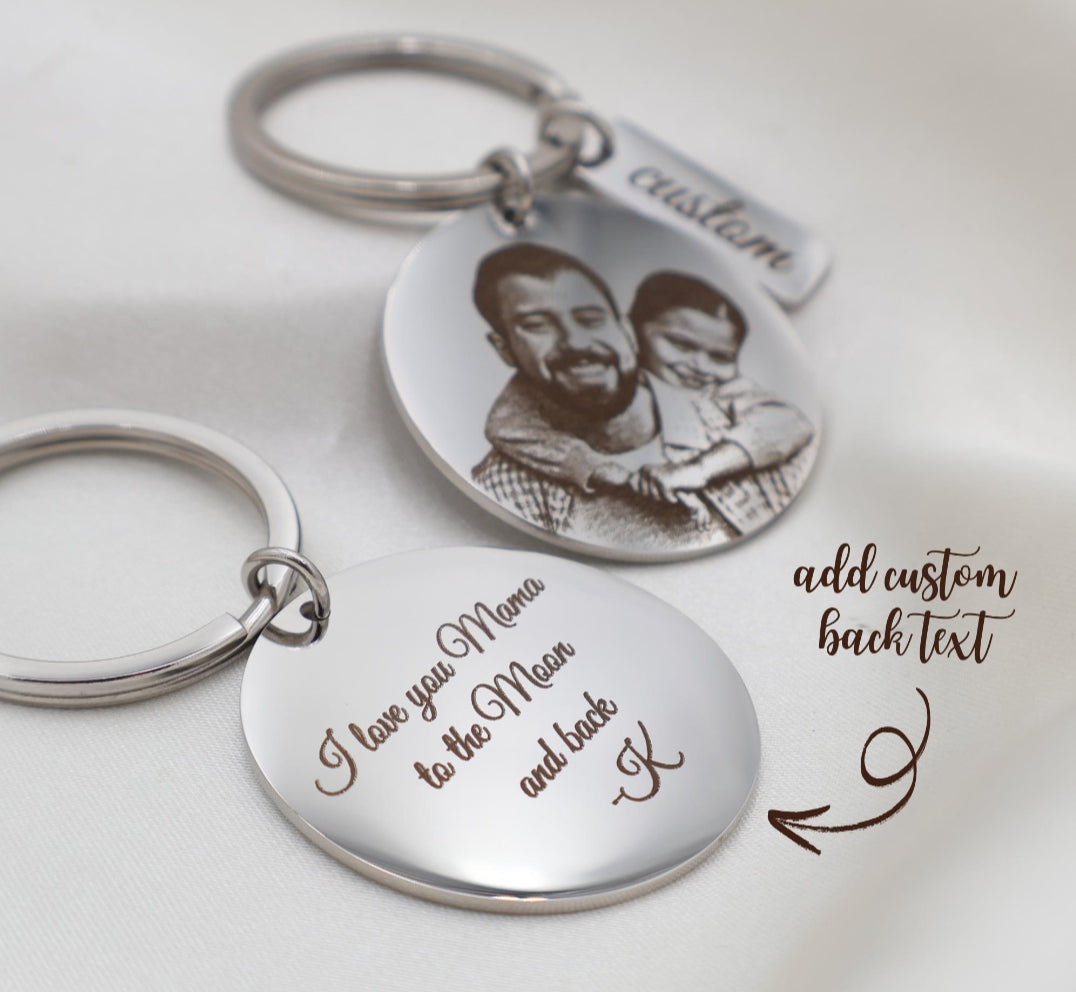 Circle Keychain- Custom