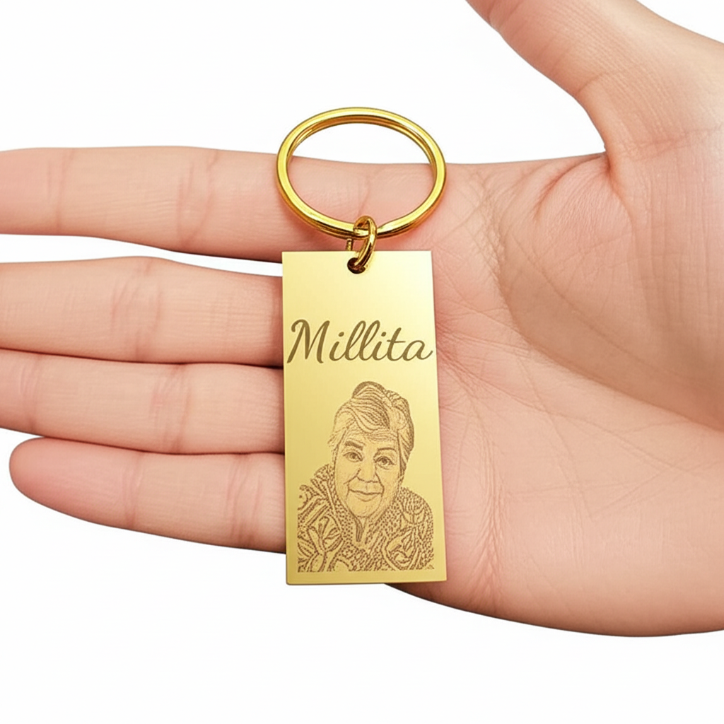 Rectangular Keychain