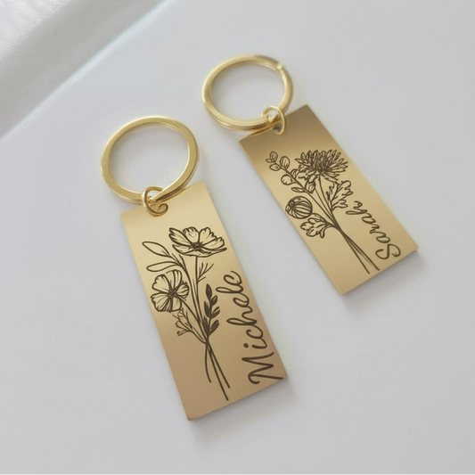 Rectangular Keychain