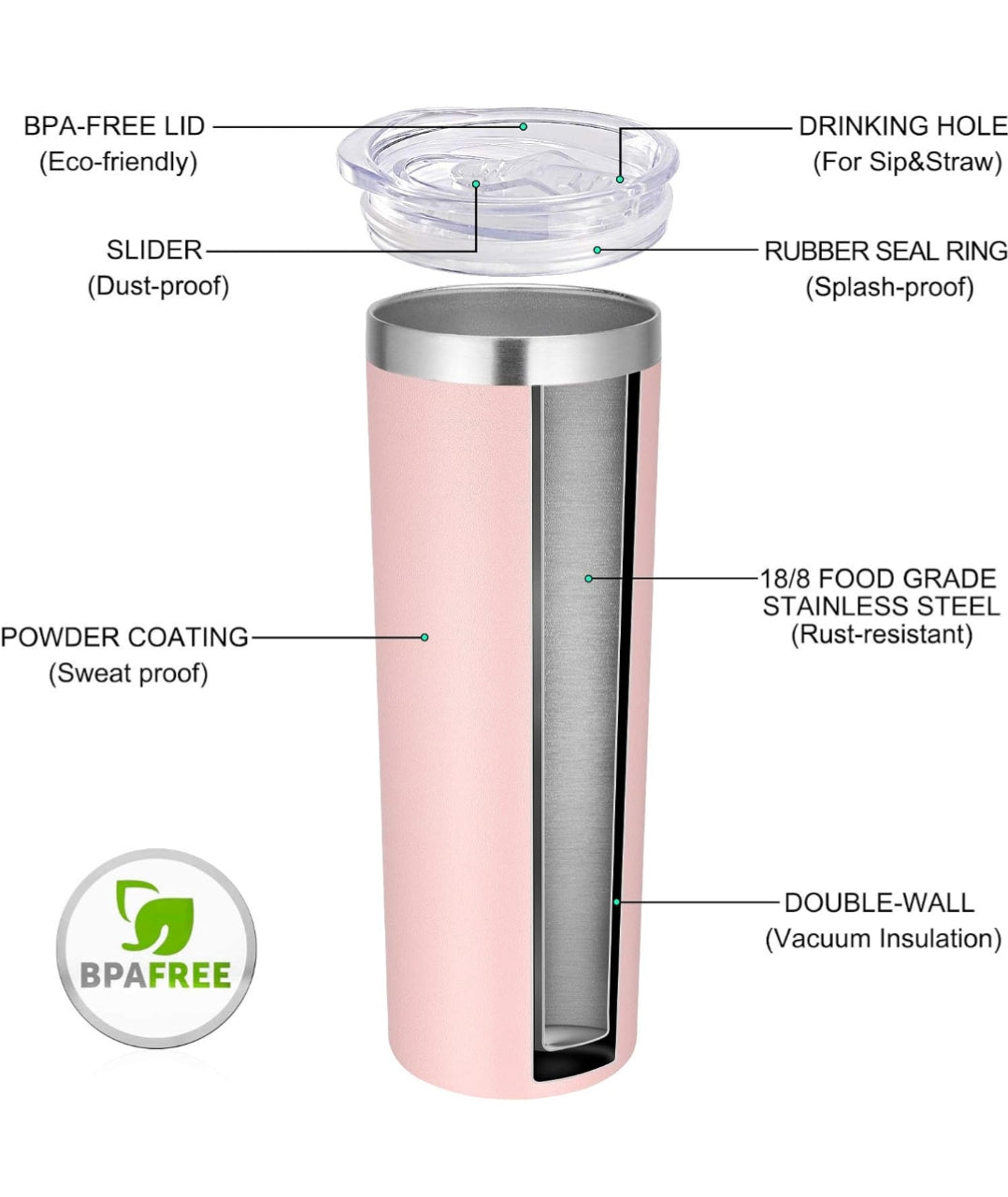 TUMBLER DE 20oz- Custom