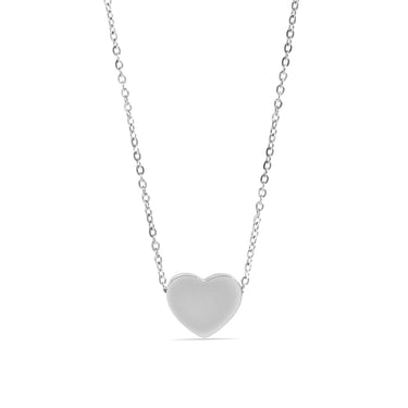 Amor|Collar Corazón Grabado