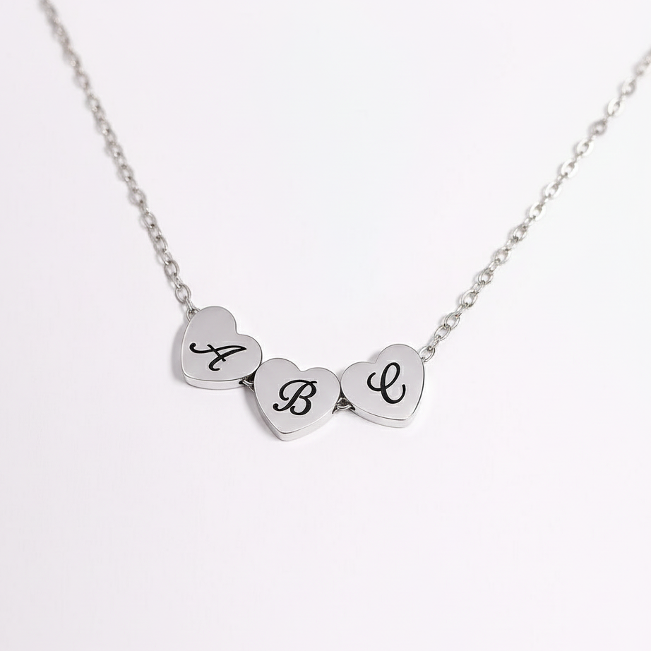LAZOS|Collar Corazones Unidos