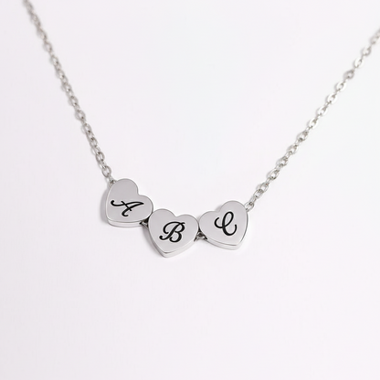 LAZOS|Collar Corazones Unidos
